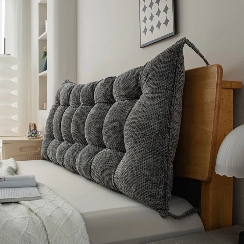 Headboard Cushion Backrest Tatami - Einfarbiges Kopfteil, Polsterkissen für Bett und