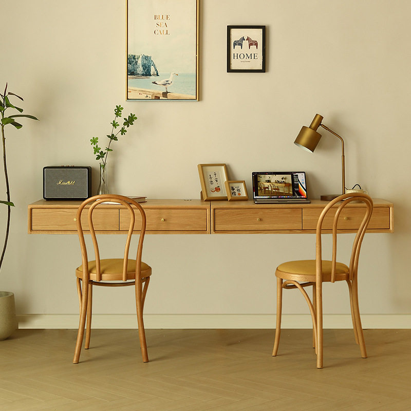 Bedroom Furniture - Nordic Designer Floating Desk Computertisch aus