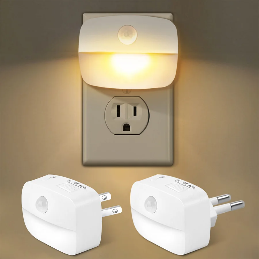 Floating Nightstand With Led Light - LED Nachtlicht Motion Sensor EU UNS