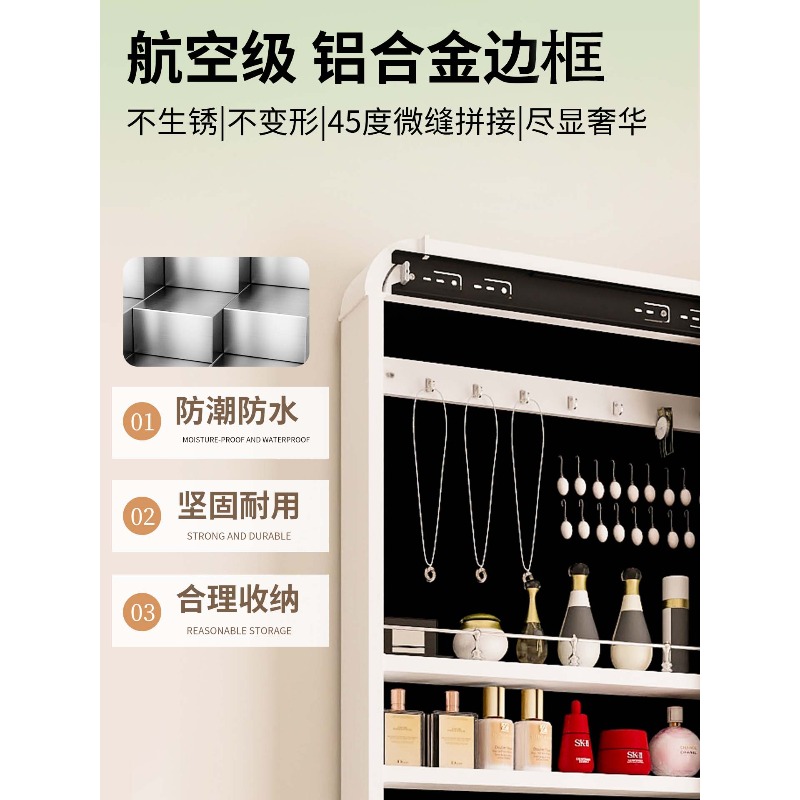 Ganzkörper-Versteckter Ganzkör – Full Length Mirror Jewelry Armoire Bewertung und Preis