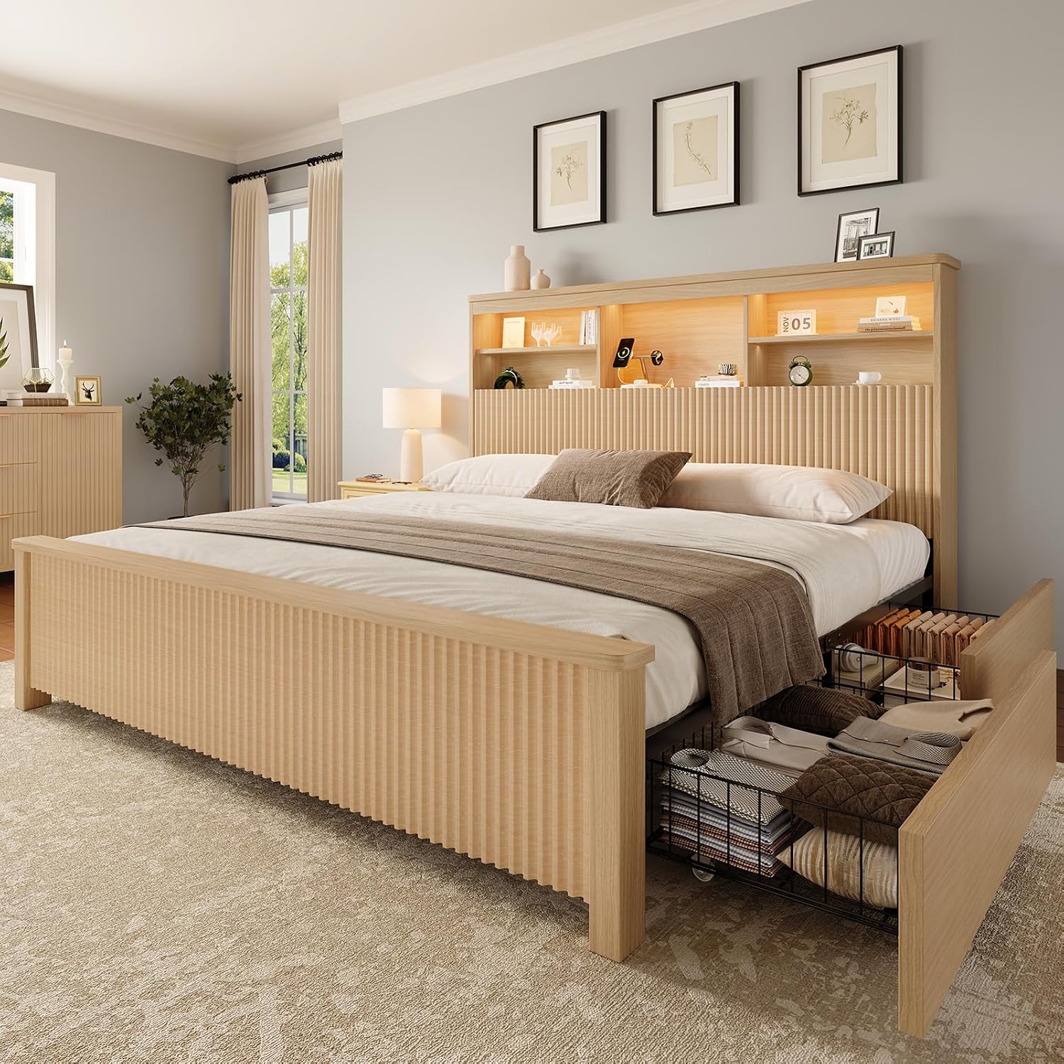 Queen-Size-Bettgestell mit 4 A – Canopy Bed Frame Metal Queen Bewertung und Preis