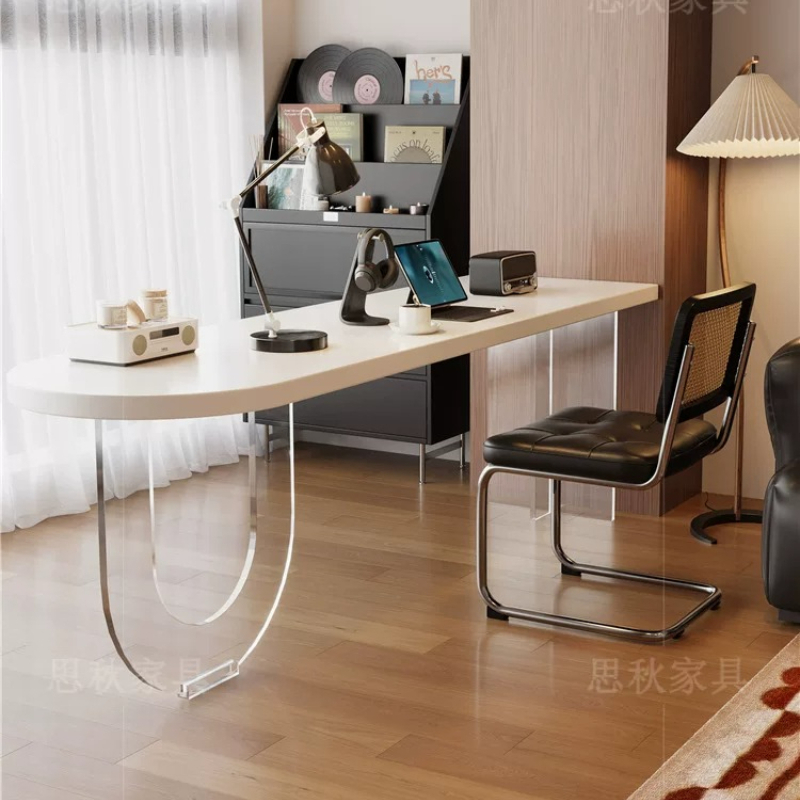 Weißer Massivholzschreibtisch  – Bedroom Furniture Bewertung und Preis