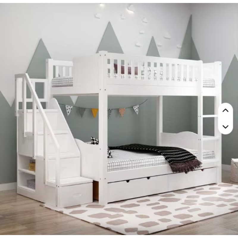 Beliebtes Möbelstück Doppelbet – Bunk Bed With Stairs And Slide Bewertung und Preis