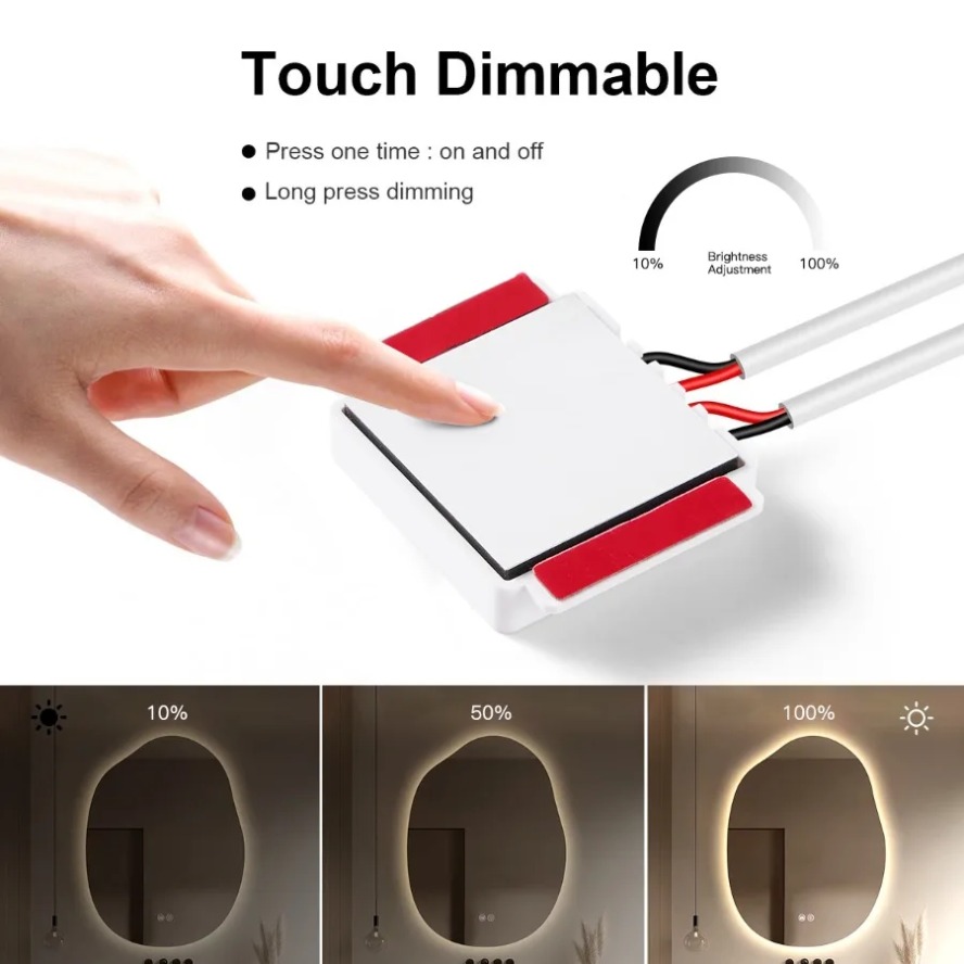 Dimmbarer Touch-Control Badezi – Dressing Table Vanity With Lighted Mirror Bewertung und Preis