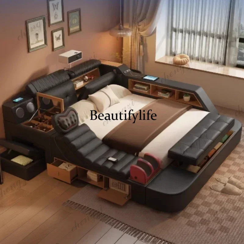 A182 Schwarzes Kingsize-Doppel – King Size Bed Frame With Storage Drawers Bewertung und Preis