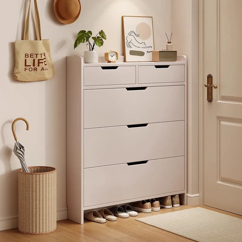 Schuhschrank mit Massivholzker – Shoe Rack Cabinet Narrow Entryway Bewertung und Preis