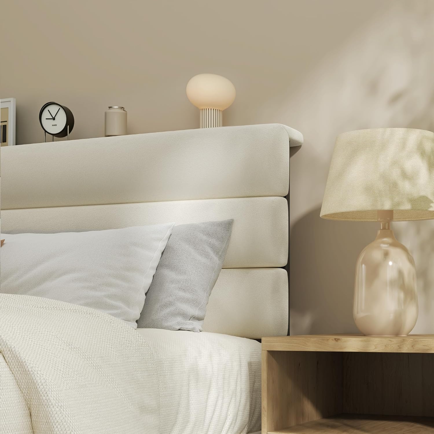 Queen-Size-Plattformbettgestel – Canopy Bed Frame Metal Queen Bewertung und Preis
