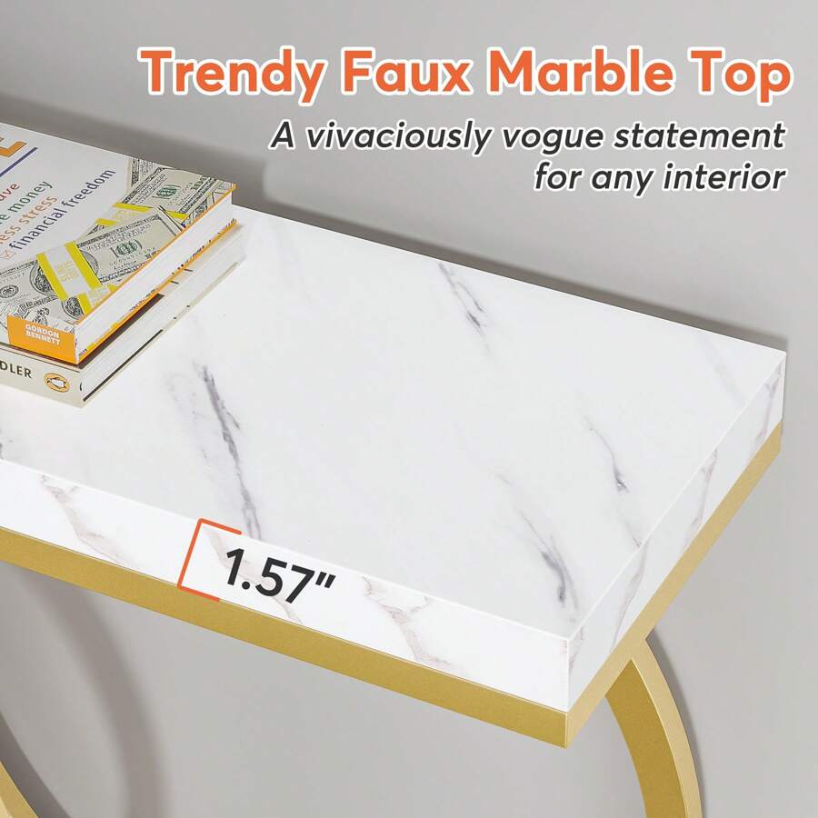 Moderner Goldener Konsolentisc – Tables Bewertung und Preis