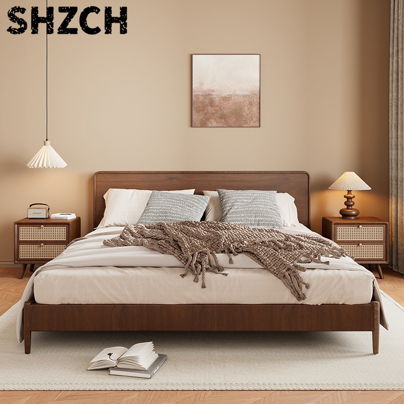 Massivholz-Nachttisch mit Gefl – Solid Wood Nightstand 2 Drawers Bewertung und Preis